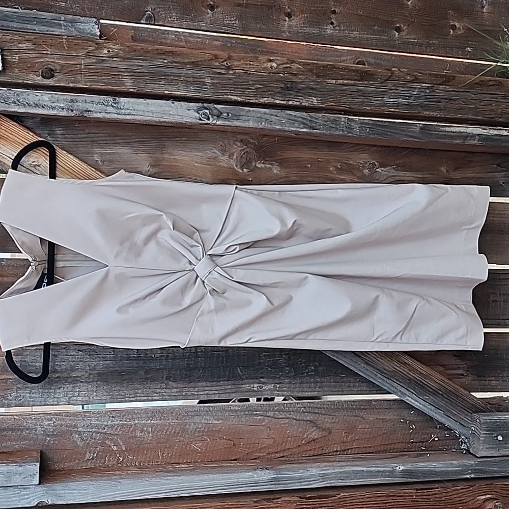 New Paola Frani Italian Fitted Dress, Size 38